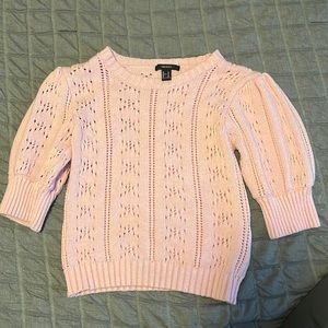 Pink sweater